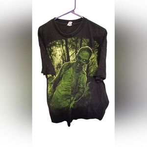 2xl Mens Green Zombie T-shirt